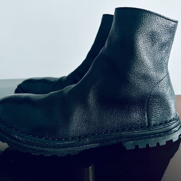 Marcéll Fungaccio Leather Ankle Boots US size 7.5 8